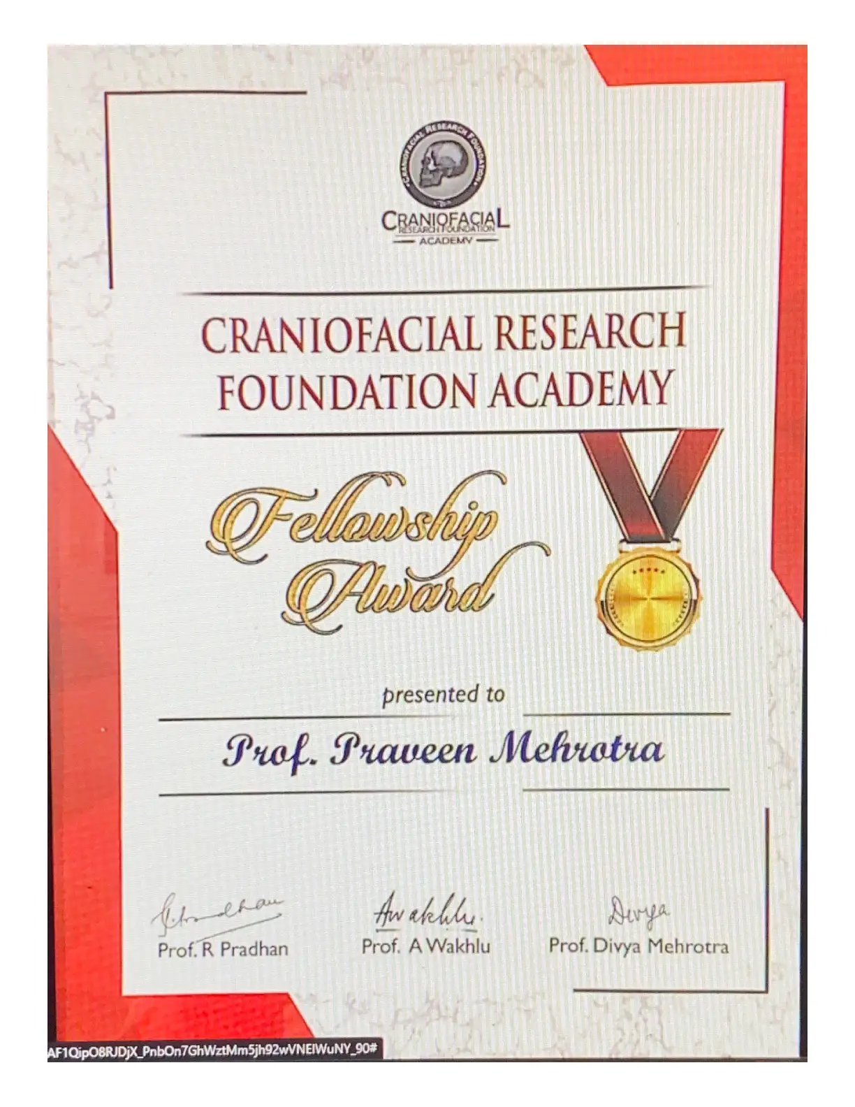 Fellow Craniofacial Academy BHUTAN